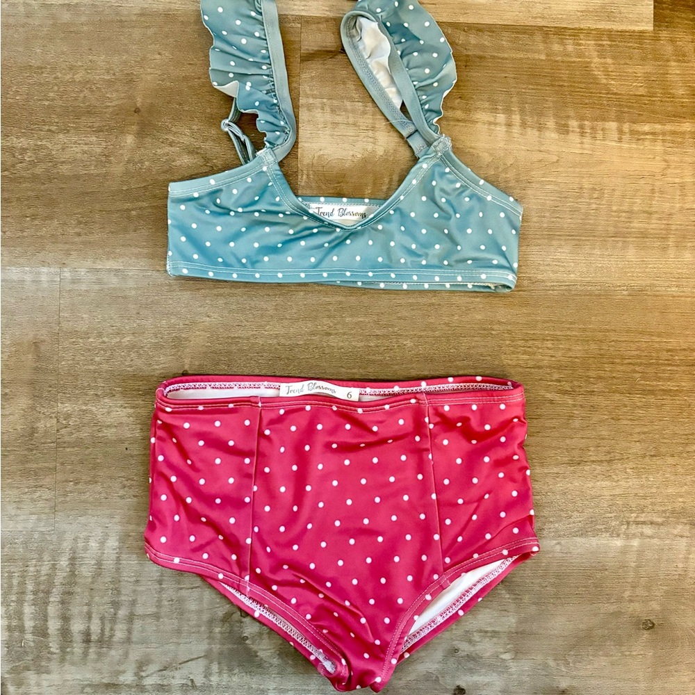 Polka dot bikini